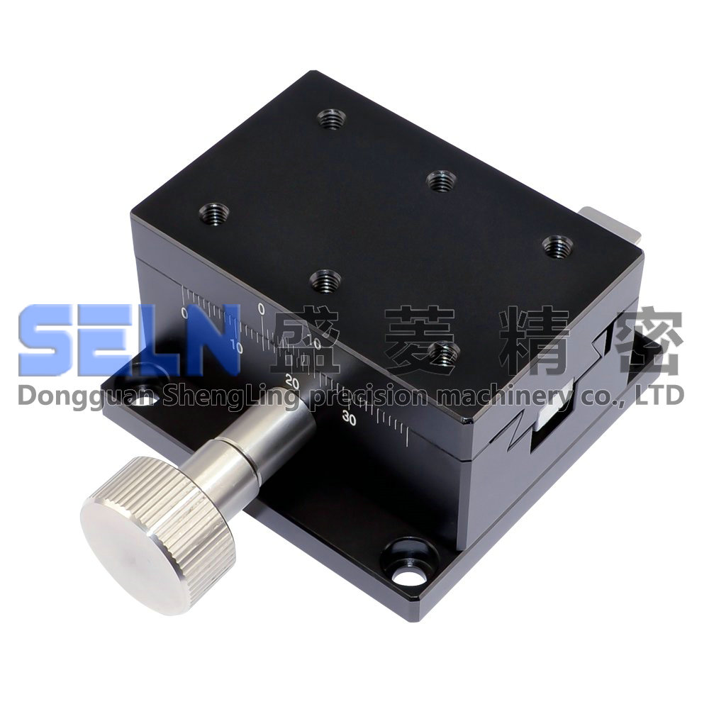 X-axis LWX4060 XWG60 adjustable dovetail groove manual platform Rack and pinion drive displacement slide table