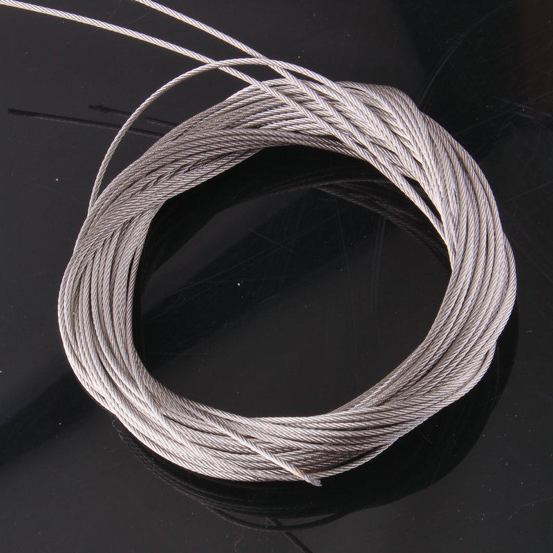 Authentic 304 stainless steel wire rope for stair railing, etc. diameter with 5 * 6 * 8 * 10 * 12 * specifications complete