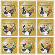 2010 South Africa World Cup Commemorates Stamp 2010 FIFA World Cup Soccer