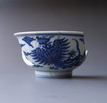 1481 Kangxi imitation Xuande Yunfeng porcelain specimen