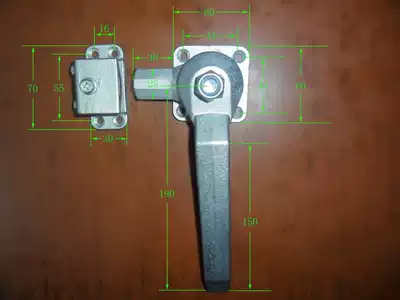 Factory direct sales oven handle refrigerator refrigerator door lock hinge oven handle Hinge handle Freezer handle lock