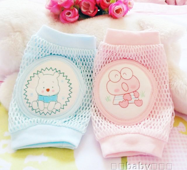 Mengboa mesh children's knee wristband learning crawling baby mesh thickened non-slip leg cover Knee cover