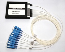 CWDM fiber Coarse Wave multiplexer 8-channel passive CWDM wavelength division multiplexer ABS box (only)