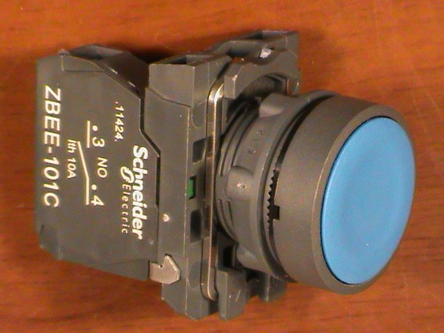 Schneider Schneider flat head plastic button switch blue 1NO IP65 CE XB5AA61C-Taobao