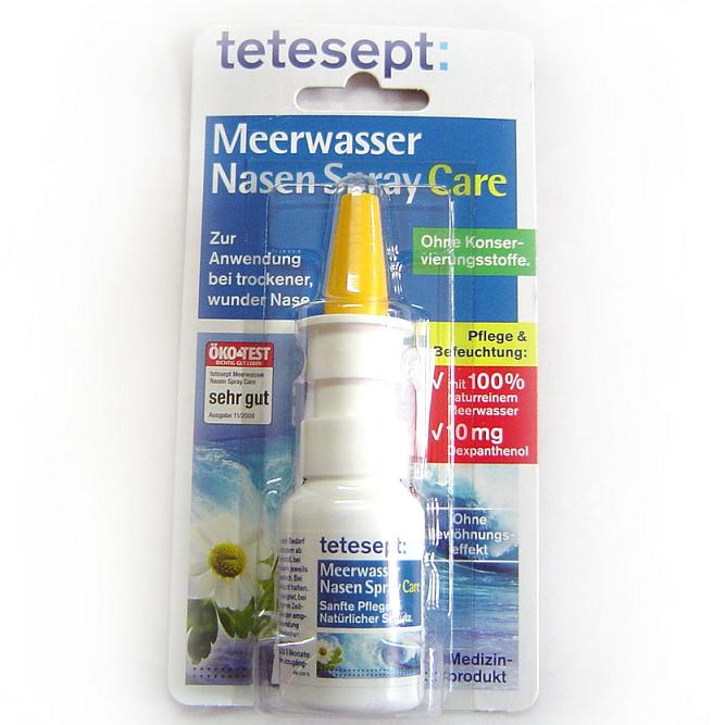 Spot Germany Imports tetesept foreign chamomile Nasal Fluid Natural Seawater Salt Nasal Drops Nasal Spray