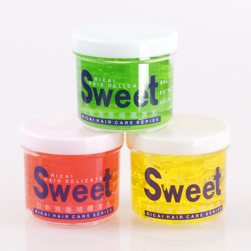 Styling special plate hair fixing color gel cream day color fragrance gel hair milk jelly glue wholesale photo studio