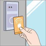 IC card encryption and decryption printing parking card access control card as Jieshun parking lot access control system