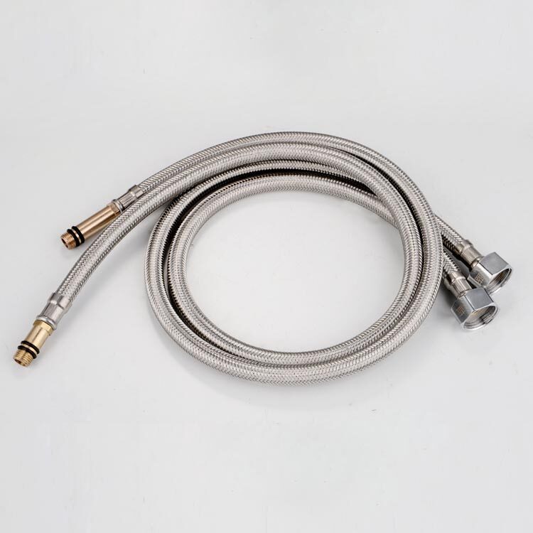 60cm80cm table basin tap kitchen tap water intake hose hot and cold tap water intake pipe washing basin pipe