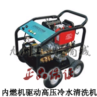 Whale Combustion Engine Drives High Pressure Cold Water Cleaner JYCC2512D Heavy Dirt for flushing and cleaning