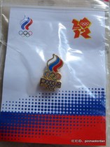 ()2012 London Olympic Games badge NOC Russian physical picture