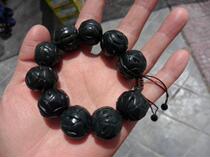 A-671 number of Kunlun jade and Tian Yuqing jade walnut bracelet wholesale price RMB88