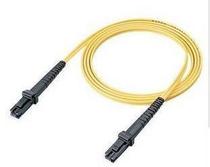 Network-level MTRJ-MTRJ single-mode dual-core 3 m fiber optic jumper