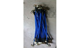 SMAJJW double male bend RG402 line 33 semi-flexible line 15CM antenna connection line length can be ordered