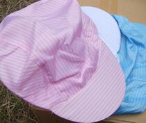 Anti-static clothes anti-static coats anti-static clothes anti-static clothes white orchid pink hat