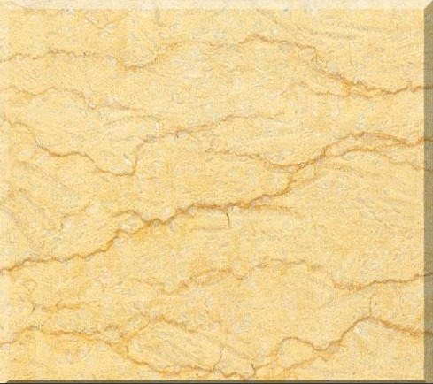 Imported beige marble gold wire beige plate countertop line window sill customized processing