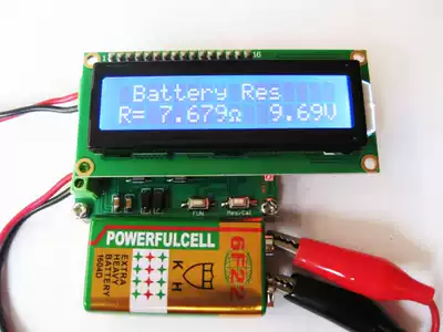 The new version of the battery internal resistance tester with ESR Measurement function