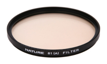 Single anti-filter mirror Nature Reden mirror 81A 52mm lens filter