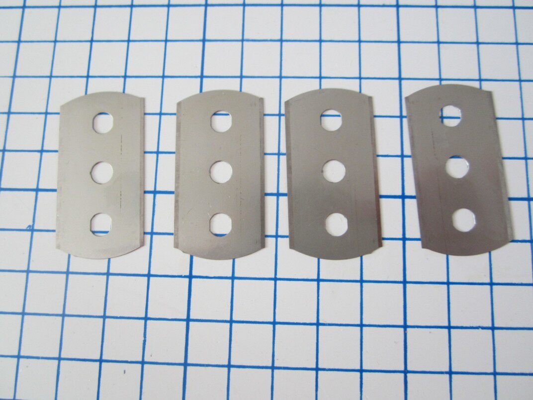 High-grade sampling knife blade Disc sampler blade Three-hole blade Engraving gram gauge blade