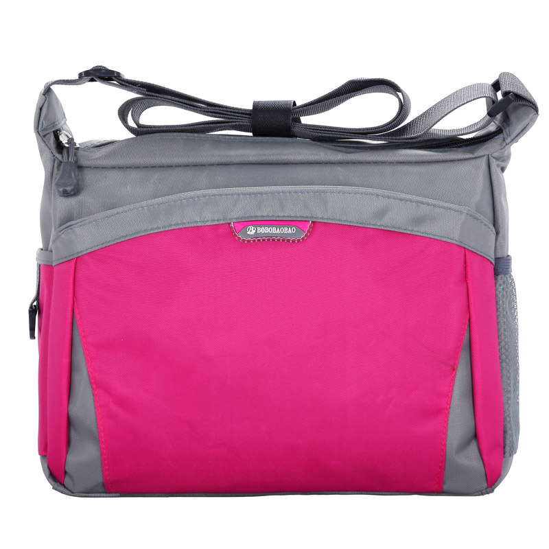 Spring paragraph male and woman bag single shoulder bag nylon slanted satchel small bag outdoor sports casual bag inclined cross canvas student bag