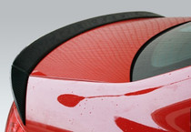 Suitable for 09-12 Audi A4L carbon fiber tail A4L B8 modified ABT three-section pu tail pure carbon fiber]