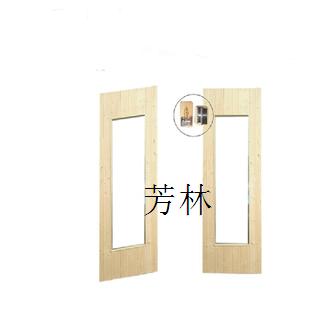 Sauna wooden door (with handle hinge touch bead) Russian plate sauna door sauna room accessories sauna room door