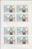 Czech version Prague architecture (members of the public hall) new 1 engraving exquisite