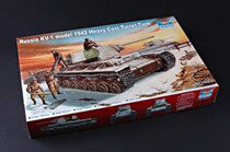 Trumpeter Model 1 35 Soviet KV-1 Tank (1942 Heavy Cast Turret) 00359
