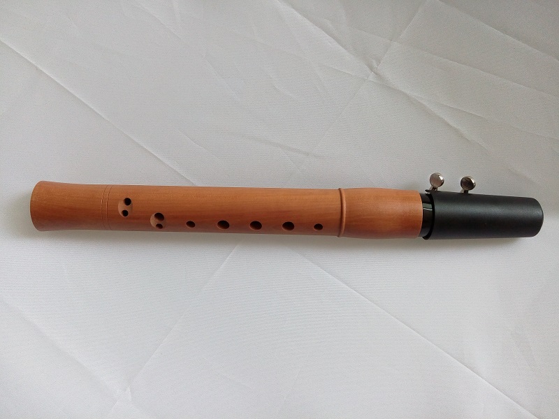 BAMBERG BAMBERG MINI BLACK PIPE PRACTICE FLUTE POCKET BLACK PIPE PRACTICE FLUTE WOOD STRAIGHT FLUTE FINGER