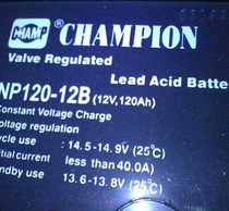SPOT CHAMPION NP120-12B 12V120AH DC screen cabinet UPS power supply battery
