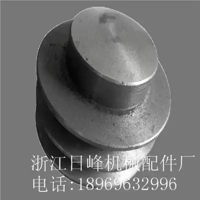 Triangle pulley cast iron motor belt tray B type double sink diameter 70-150mm (head flat) manufacturer