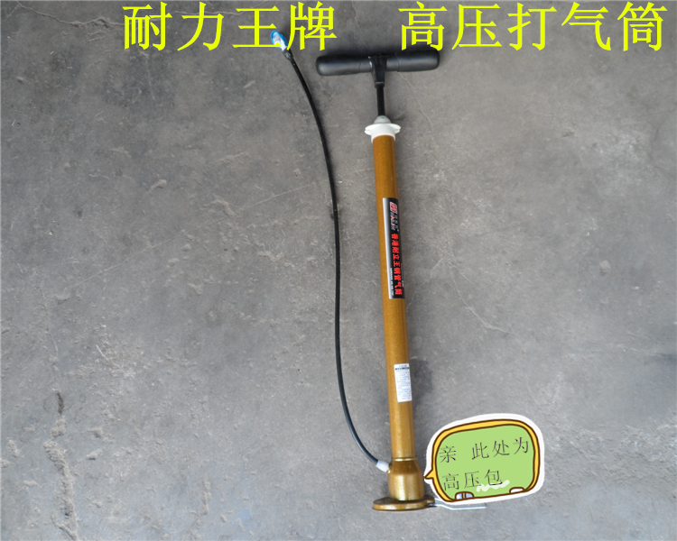 Nailiwang double-tube bicycle pump high-pressure portable basketball home car mini pump