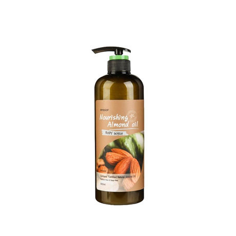 Haishapu HYSSOP agricultural brown rice almond oil nourishing shower gel 800ml