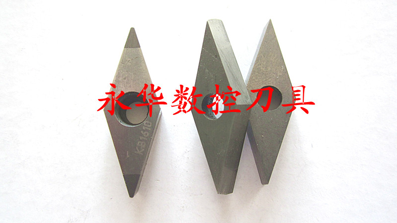 Used single - head double - head boron nitride NC blade CBN car tool old blade VBGW160408 04