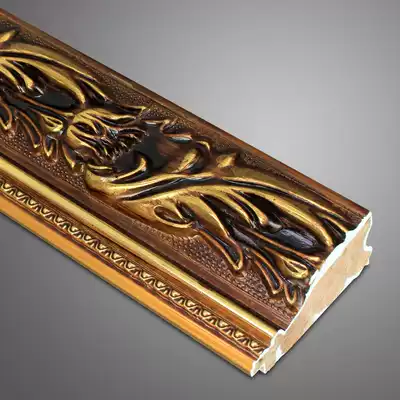 Wang Bin photo frame line 7-9cm oil picture frame line solid wood photo frame line European wood line 5778