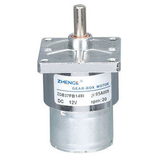 ZGB37 FB permanent magnet DC gear motor 1224V DC motor eccentric shaft