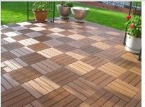 Plastic Wood-plastic outdoor floor garden terrace courtyard balcony floor outdoor floor