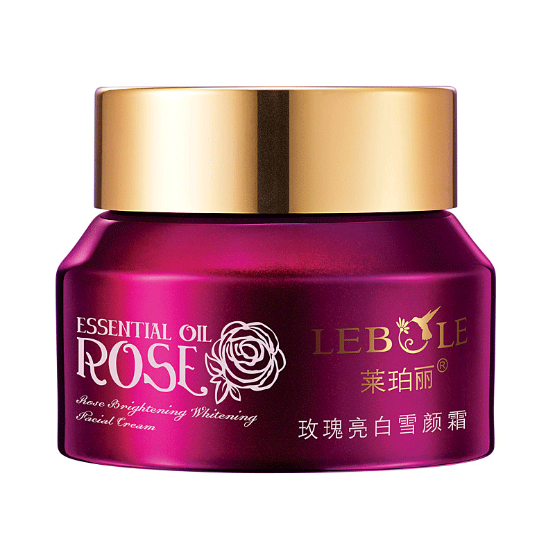 莱珀丽lebole玫瑰亮白雪颜霜50G深层保湿去细纹美白嫩紧致动人