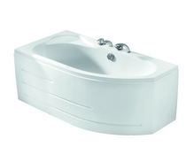 MICAWA megahua MJ-1606SQ acrylic hardware double skirt bathtub (left