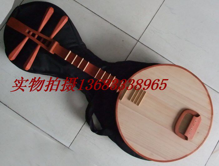 Manufacturer direct sales pure handmade pear red wood Chinese ruan imitation ancient musical instrument imitation Tang musical instrument Dunhuang instrument