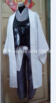 Gintama Sakata silver time white night Fork to fight the version cosplay suit