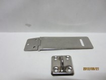 4 inch 100mm stainless steel lock plate lock sheet door buckle bolt stainless steel lock plate lock row