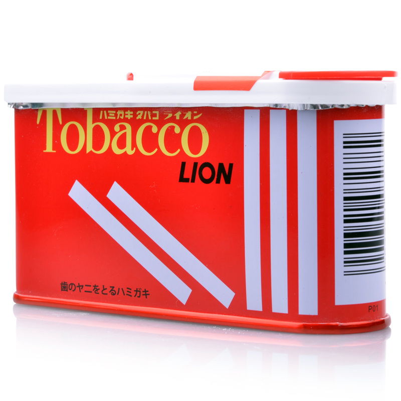 LION 狮王TABACCO进口美白去渍牙粉160g 美白去黄去渍清新口气
