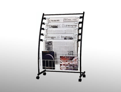 Dexing dx-5 newsstands, bookstands, information shelves, magazine shelves, poster shelves, floor-to-ceiling mobile bookshelves