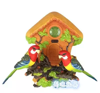 West Knight voice-activated bird toy will be called induction simulation decoration decoration fake bird toy will move Electric
