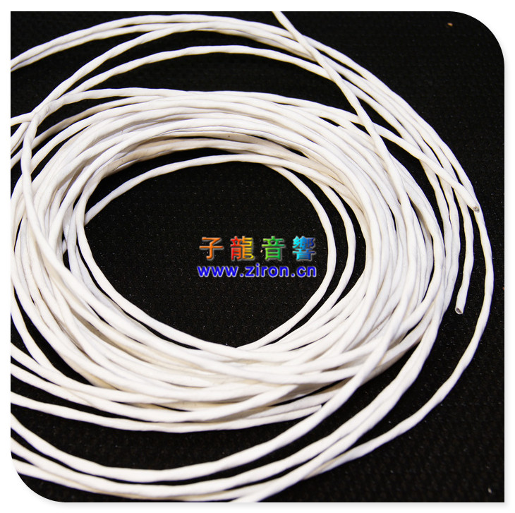 Teflon two-core silver-plated loose wire can be used as an audio signal line to record the line Extension line one point two lines