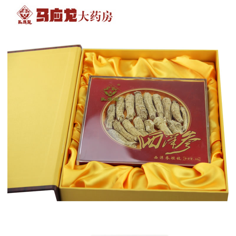 马应龙 西洋参 短枝 80g/盒