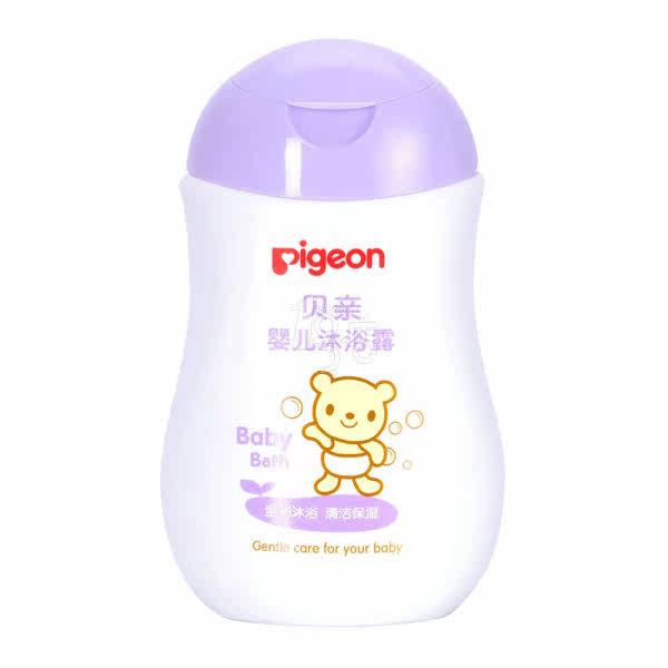 贝亲婴儿沐浴露200ml 婴儿洗护用品沐浴乳液保湿儿童沐浴露 正品