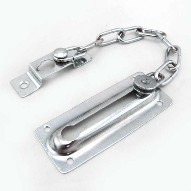 Promotional door chain Door chain buckle Safety chain chain buckle buckle Anti-theft door accessories Galvanized material