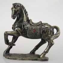 Special European retro home decoration ornaments Horse bronze resin craft gift modeling ornaments Study ornaments