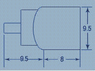 Japan white light original fitting 924 flat integrated circuit pull-out with a plunder 924-T-1020